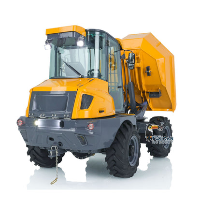 LESU 1/14 Metal Painted RC Remote Controlled Hydraulic Articulated Dumpers AOUE 6MDX Ready To Run Motor ESC Light System