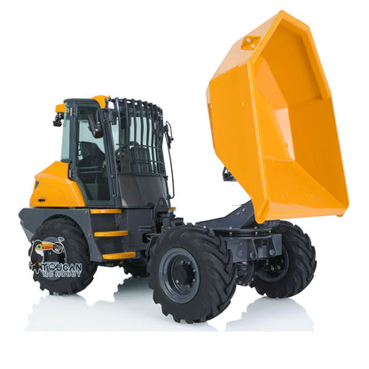 LESU 1/14 Ready To Run Painted and Assembled 4X4 AOUE-6MDX RC Hydraulic Articulated Dumper 6MDX Remote Control Tipper