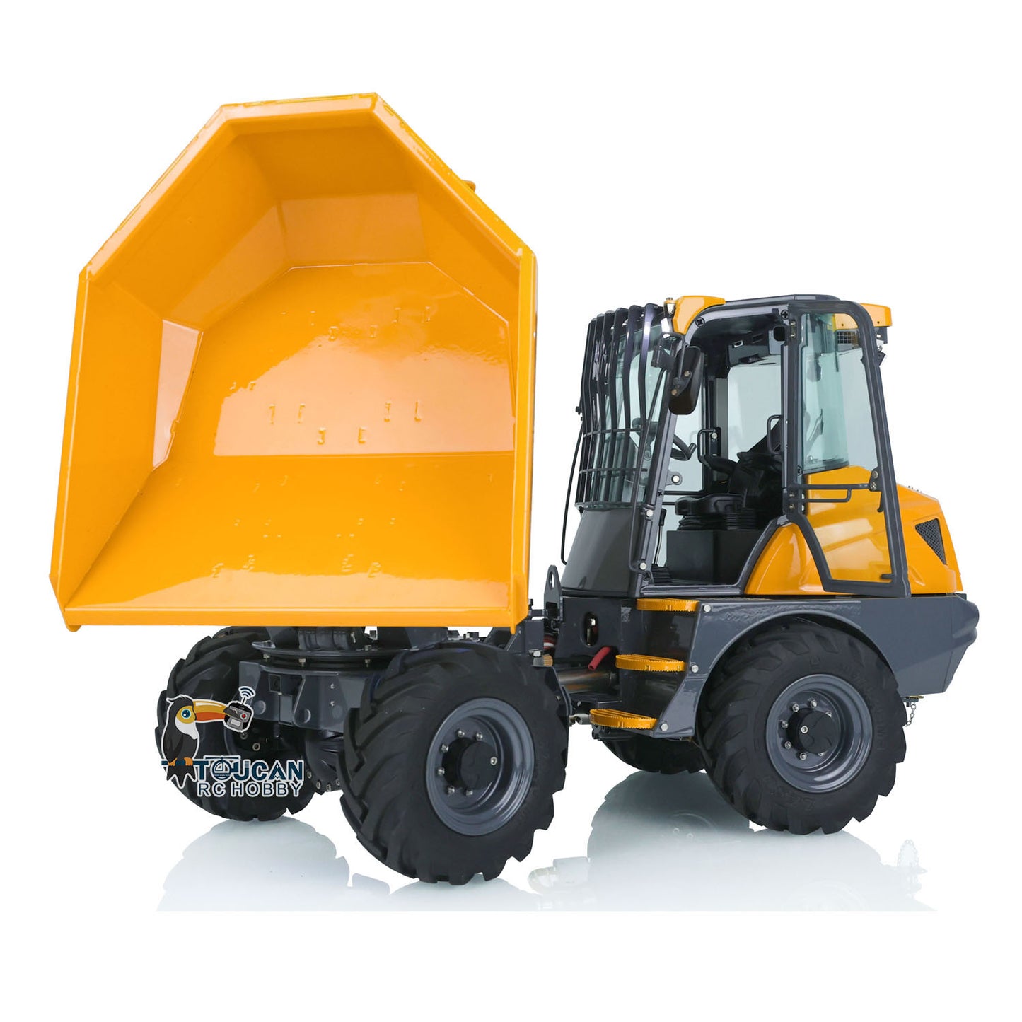 LESU 1/14 Ready To Run Painted and Assembled 4X4 AOUE-6MDX RC Hydraulic Articulated Dumper 6MDX Remote Control Tipper