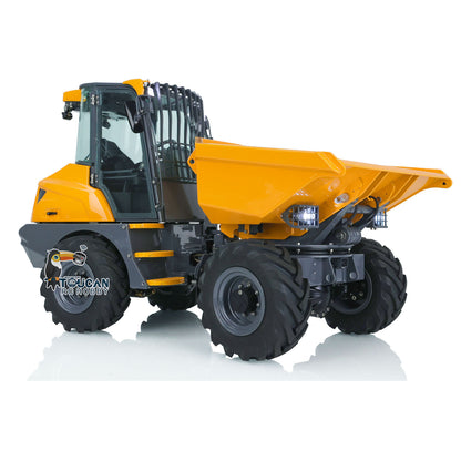 LESU 1/14 Ready To Run Painted and Assembled 4X4 AOUE-6MDX RC Hydraulic Articulated Dumper 6MDX Remote Control Tipper