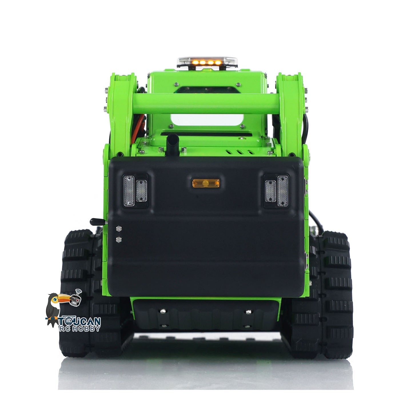 LESU 1/14 Aoue LT5 RC Hydraulic Skid-Steer Loader Electric Cleaner I6S Radio Battery RTR Remote Control Construction Car