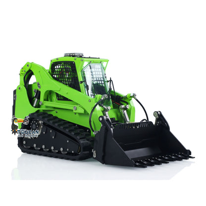 LESU 1/14 Aoue LT5 RC Hydraulic Skid-Steer Loader Electric Cleaner I6S Radio Battery RTR Remote Control Construction Car