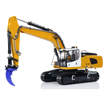 1/14 RC Hydraulic Excavator 946 Digger Clamshell Bucket Ripper Metal Booms Tracks Bucket Rotation Cabin Oil Tube Easter Sale