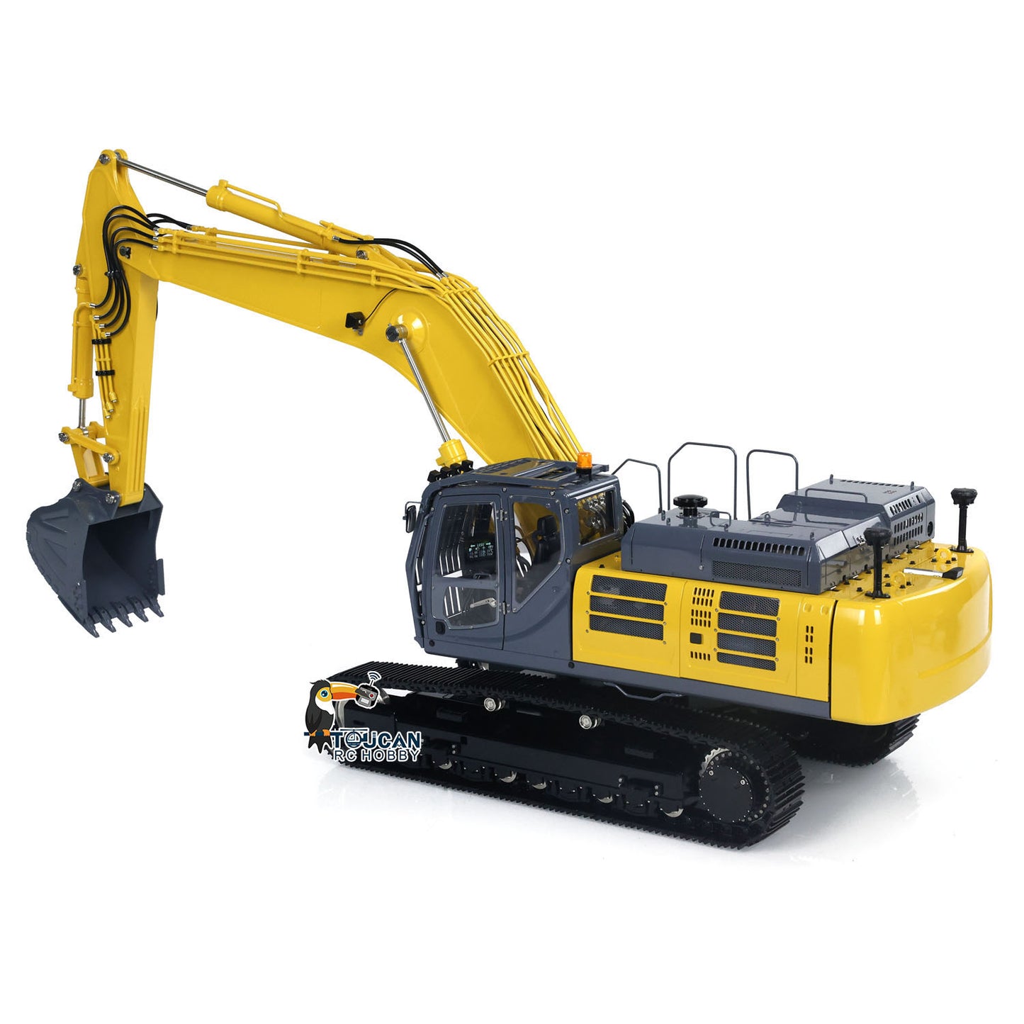 LESU 1/14 SK500LC RC Hydraulic Digger Metal Wireless Remote Control Excavators RTR PNP 580*443*255mm ESC Motor Servo