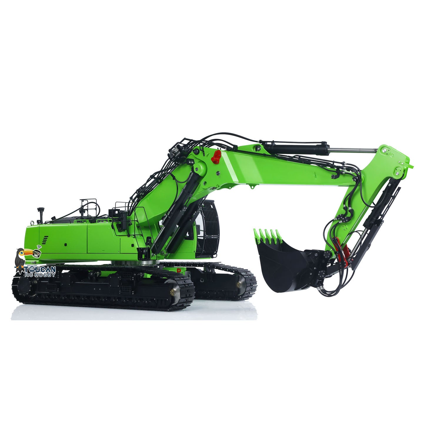 LESU LR960 Digger 1/14 RC Full Hydraulic Excavator Battery Simulation Construction Vehicle Model Digging Arm Light Sound Frsky XE Radio