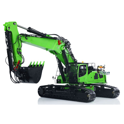 LESU LR960 Digger 1/14 RC Full Hydraulic Excavator Battery Simulation Construction Vehicle Model Digging Arm Light Sound Frsky XE Radio