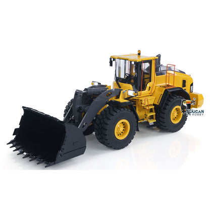 1/14 RC Hydraulic Loader E260L Metal Remote Control Construction Vehicles Flysky ST8 Radio Lock Differential Axle Frok Coupler