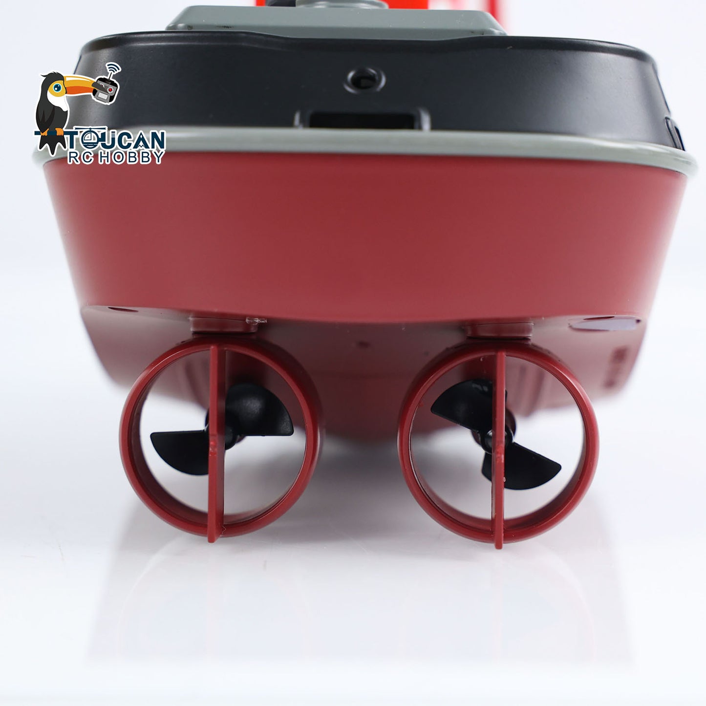 1/72 Heng Long 2.4G Plastic RC Tugboat Remote Control Towboat Powerful Dual Motor Simulation Electric Model RTR 23x10x15cm