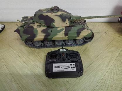 Rare Henglong 1/16 RTR BB IR RC Tank 3888A with Full Metal Chassis TK6.1S Main Board Four Sounds More Powerful Driving Gearbox