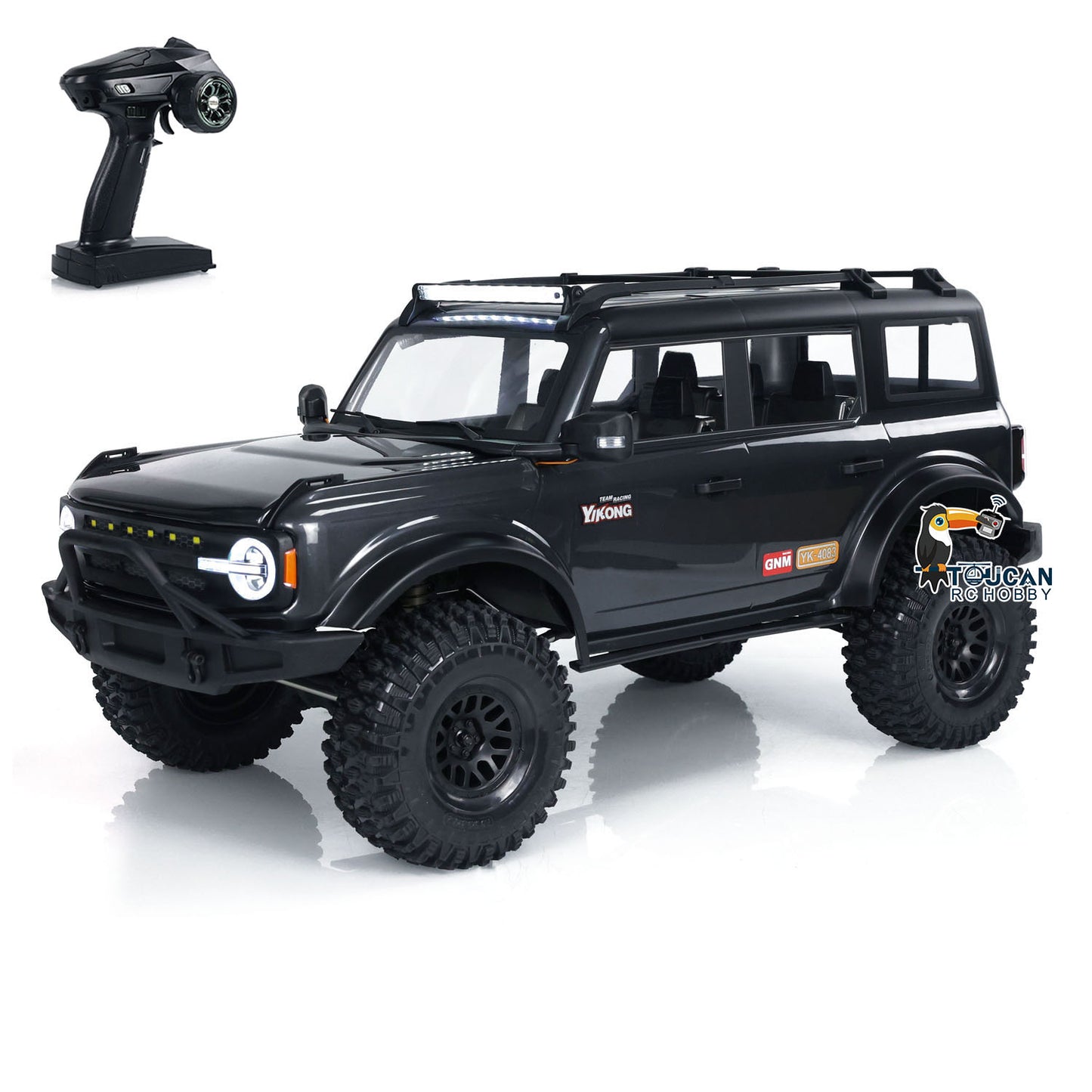 IN STOCK 1/8 YIKONG YK4083 V3 RC Crawler Climbing Car 4WD Remote Control Off-road Vehicle Servo Motor ESC Hobby Model Electric Machine