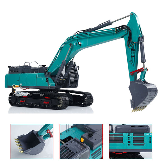 LESU SK500LC 1/14 Remote Control Hydraulic Excavator RC Digger Painted Assembled Optional Versions Hobby Model DIY Car