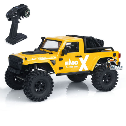 IN STOCK CROSSRC 1/8 Painted RC Crawler Car 4X4 EMO X Remote Control Off-road Vehicles PNP Hobby Models Emulated Vehicle Toys