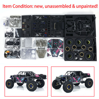 US Stock Capo U4 CD1582X Queen 1/8 RC Crawler 4*4 Remote Control Racing Vehicles KIT 2-Speed Transmission