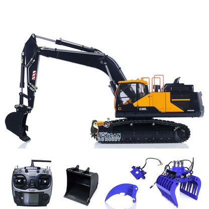 MTM EC380 Metal 1/14 RC Hydraulic Excavator Remote Control Construction Truck Assembled and Painted Digger Heavy Machine Car