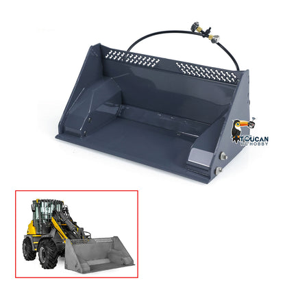 LESU Metal Openable Bucket for 1/14 Scale RC Hydraulic Loader AOUE MCL8 AT1050 Car DIY Model Assembled and Painted