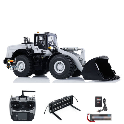 1/14 WA480 Metal RC Hydraulic Loader Remote Control Construction Vehicles Sounds PNP RTR Optional Versions ESC Servo Motor