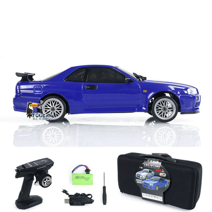 LDRC 1/18 4x2 RC Racing Car RWD Remote Controlled Drift Vehicles Assembled and Painted Gyroscope LD1899 ESC Servo Motor