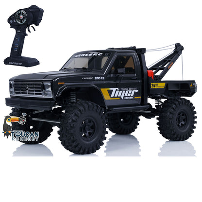 US Stock CORSSRC EMO X3 4WD 1/8 4x4 RC Rescue Towing Car Remote Control Crawler Climbing Vehicle DIY Model ESC Motor Servo