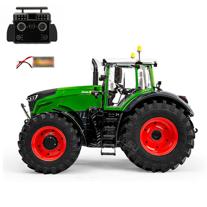 4WD Brand New LESU AOUE 1050 1/14 Metal Hydraulic RC Tractor Radio Control Vehicle Light Sound 4X4 Emulated Agricultural Car Hobby Models