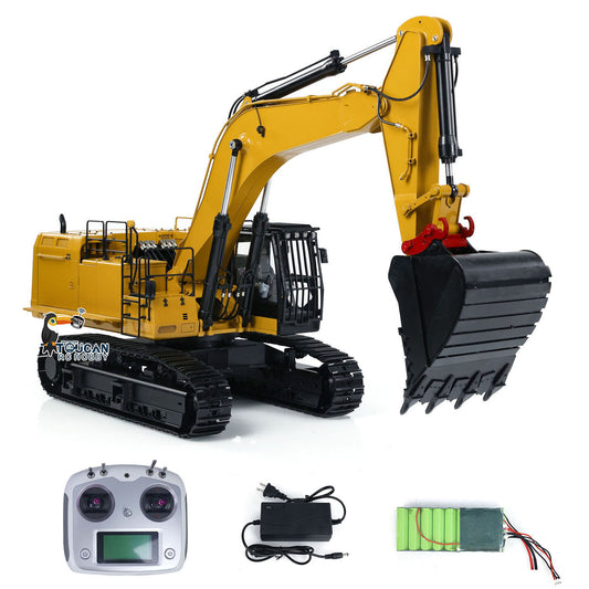 Metal 1/14 374F Hydraulic RC Excavator Remote Control Engineering Vehicles Electric Machine Trucks I6S ESC Motor Servo Hobby Model