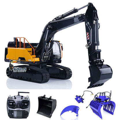 MTM EC380 Metal 1/14 RC Hydraulic Excavator Remote Control Construction Truck Assembled and Painted Digger Heavy Machine Car