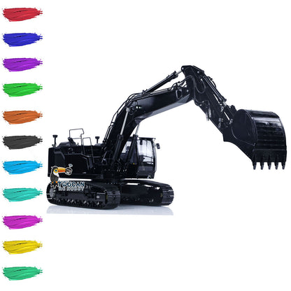 LESU 1/14 Aoue LR945 Metal Hydraulic RC Excavator Remote Controlled Digger Model Painted Assembled Optional Version PNP RTR