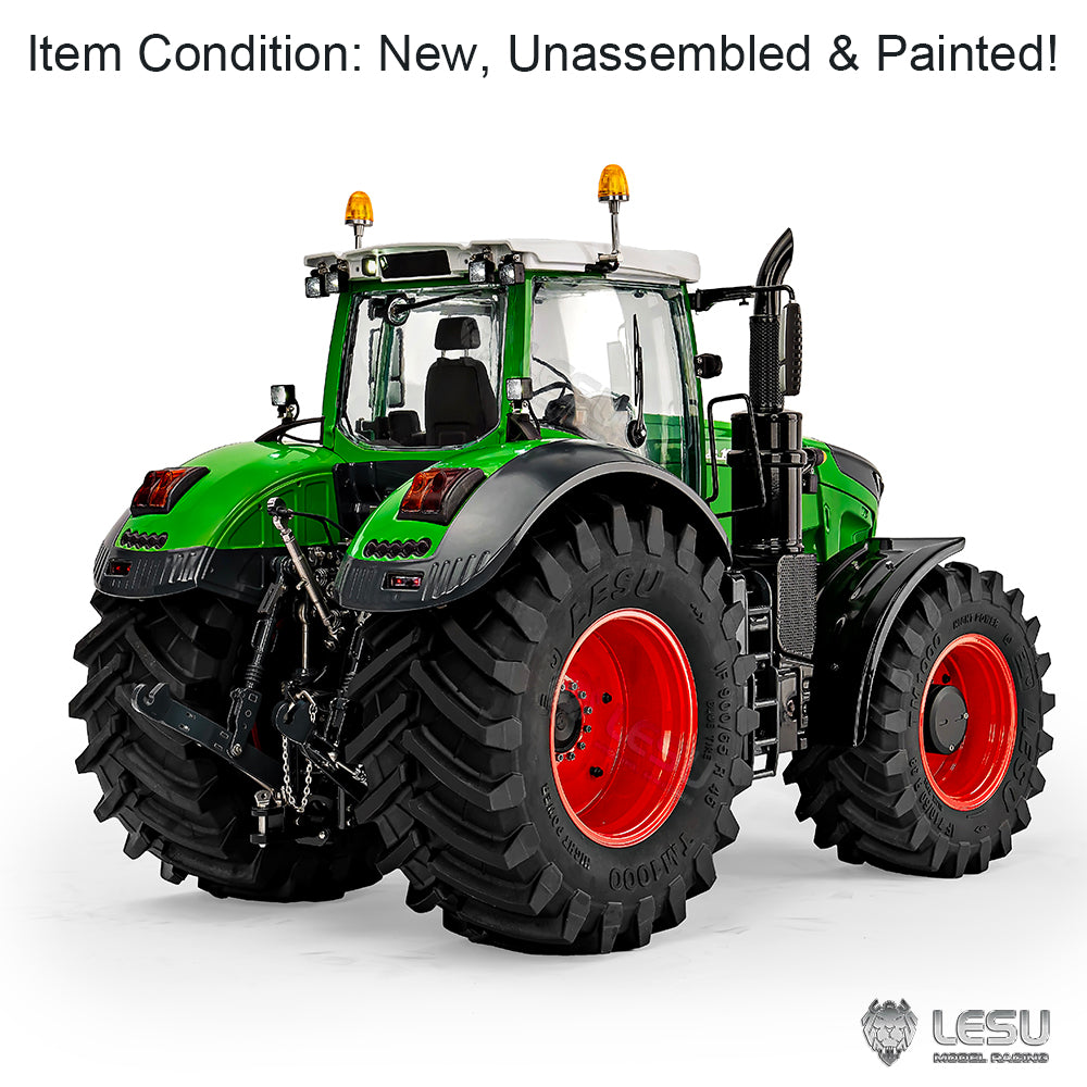 1/14 4*4 Brand New LESU AOUE 1050 Metal Hydraulic RC Tractor Remote Control Car Model Kits Unassembled Simulation Vehicle Sound Light