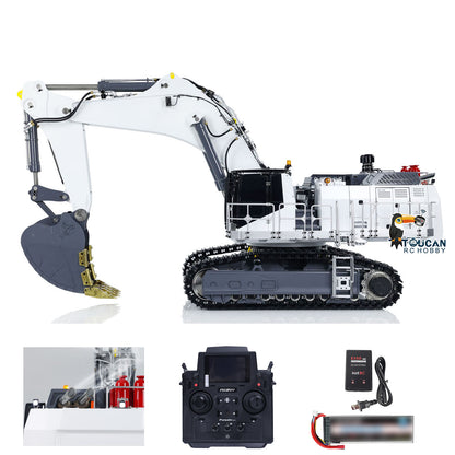 1/14 LESU RC Hydraulic Excavator AOUE 9150 Remote Control Heavy Duty Backhoe Shovel Painted and Assembled 1040*415*470mm