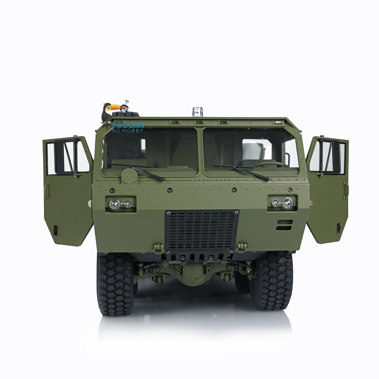 In Stock HG 1/12 RC US Military Truck P801 8*8 Radio System Alexs