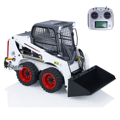 1/14 RC Hydraulic Skid-Steer Loader SM450 Remote Control Wheeled Car Sound Light