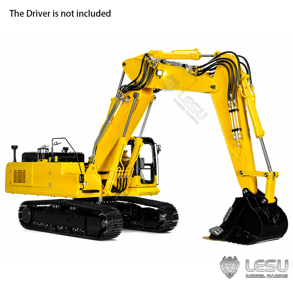 LESU 1/14 PC36 RC Hydraulic Heavy-duty Remote Control Excavator Digger 3-Arm ET36L Ready to Run Painted PL18EV Lite