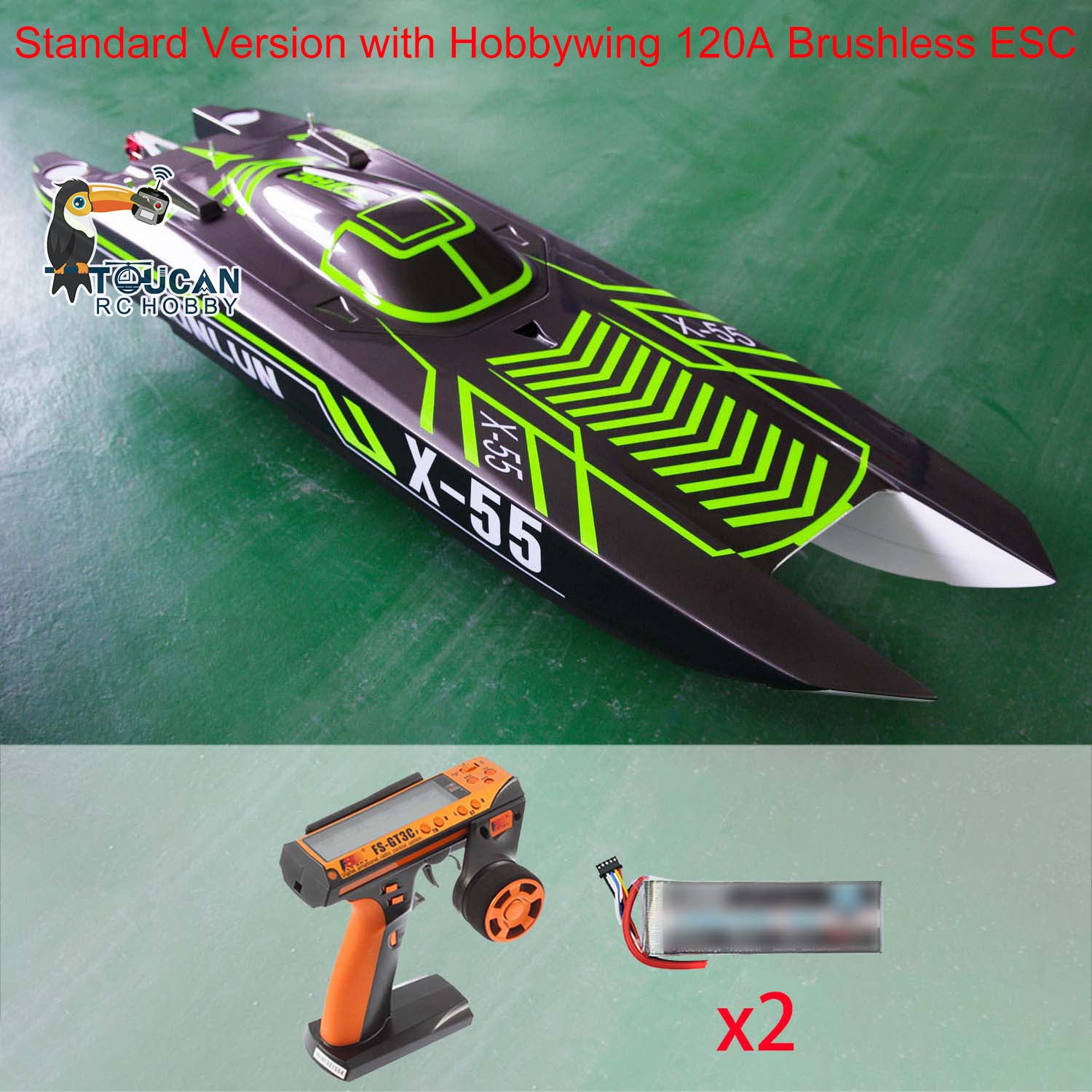 Brushless Motor RC Boat for selling Parts or Repair!!