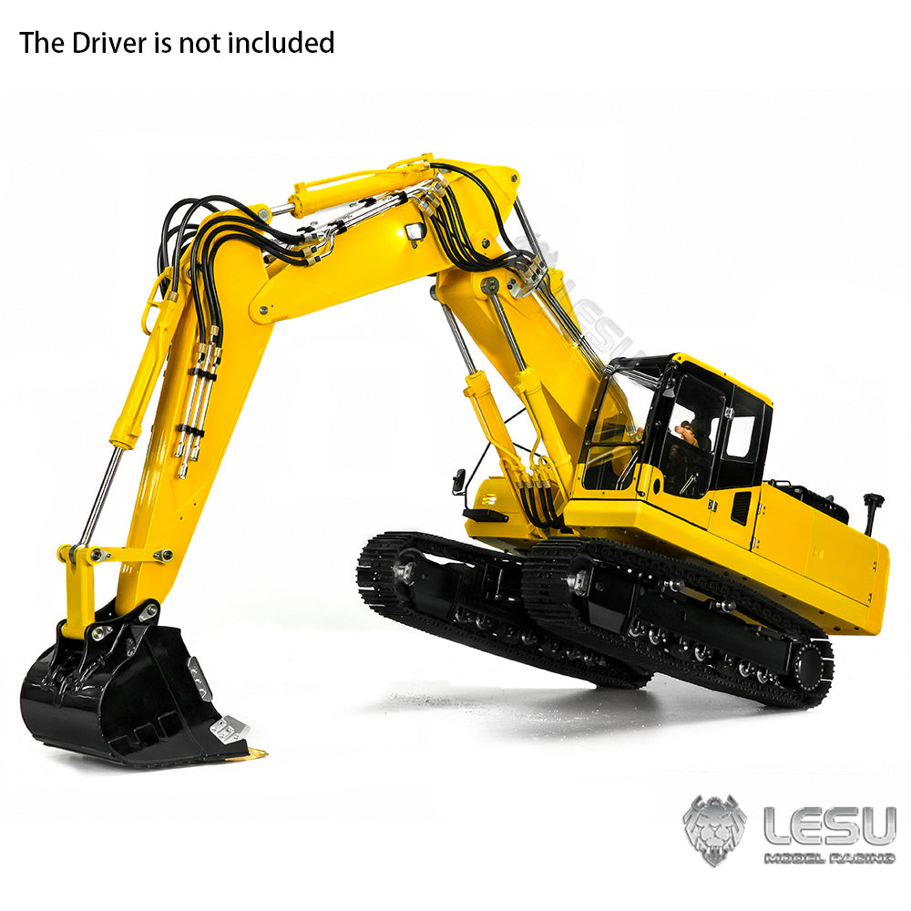 LESU 1/14 PC36 RC Hydraulic Heavy-duty Remote Control Excavator Digger 3-Arm ET36L Ready to Run Painted PL18EV Lite