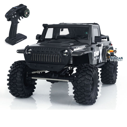 1/8 CROSSRC EMO X RC Crawler Car 4X4 4WD Remote Control Off-road Vehicles Models Two-speed Assembled Painted Car Toy