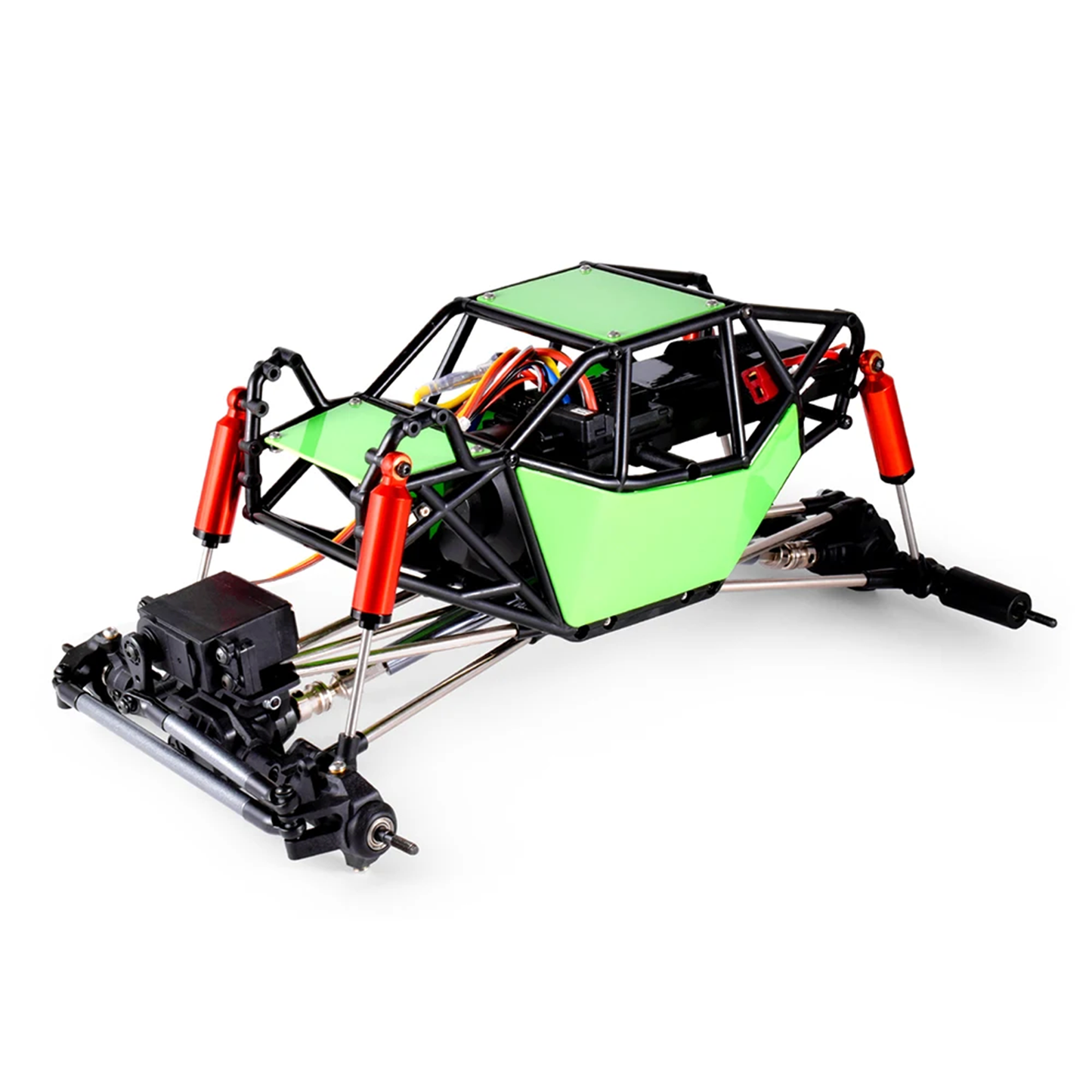 1/10 Scale 4*4 RC Off-road Truck RTR Remote Controlled Rock Crawler Electric Simulation Truck DIY Model Painted