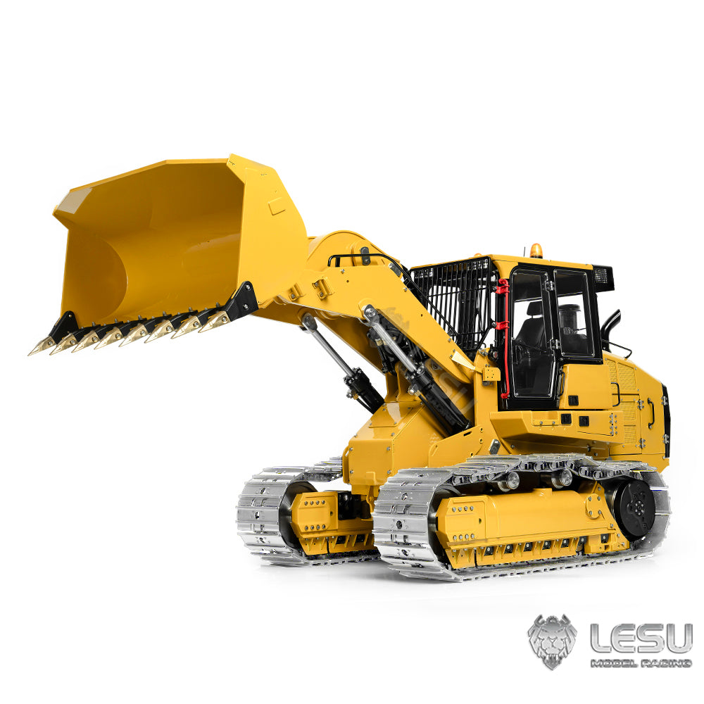 IN STOCK LESU 1/14 973K Hydraulic RC Tracked Loader Metal Remote Control Car Construction Vehicle Simulation Model Kits/PNP/RTR