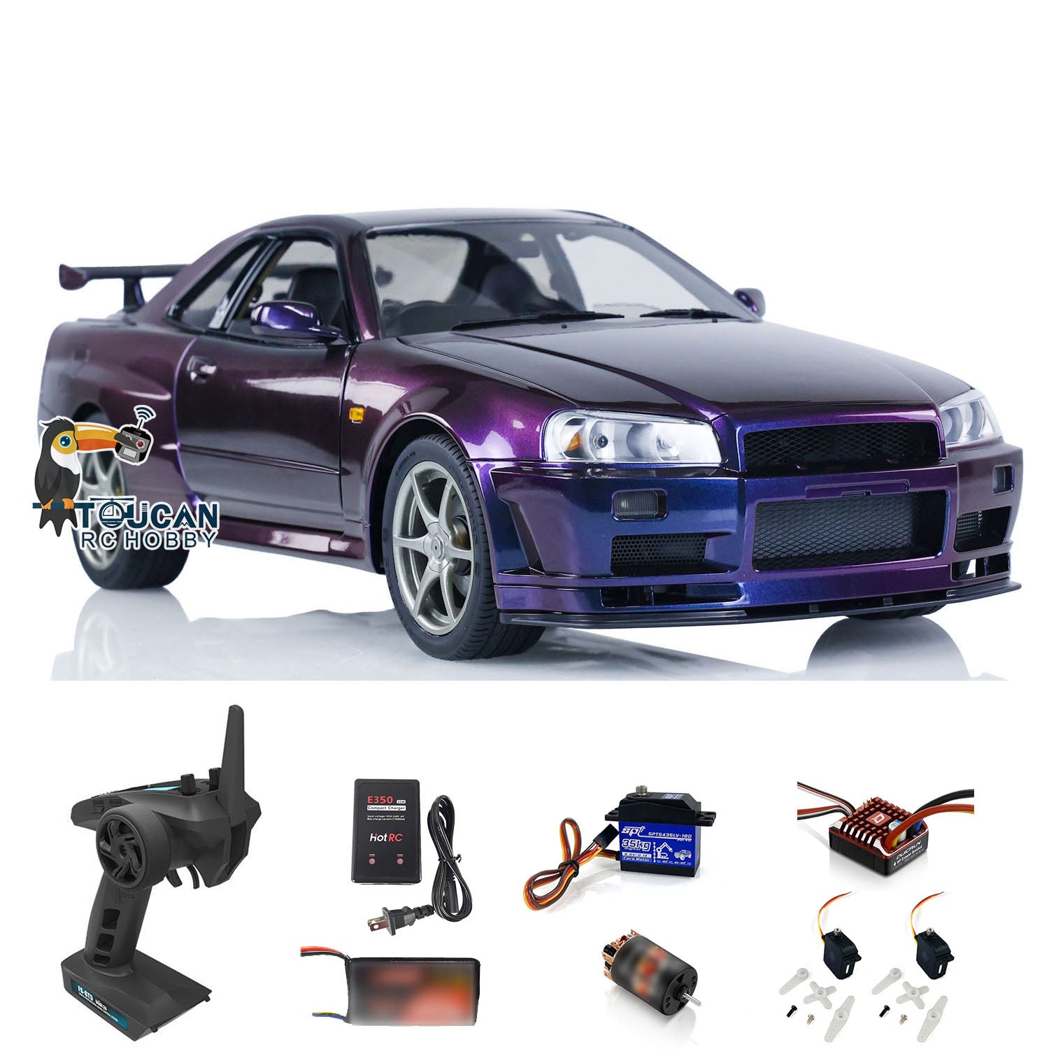 Rc drift cheap skyline r34