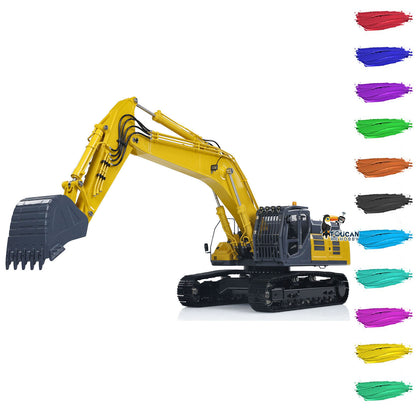 LESU 1/14 SK500LC RC Hydraulic Digger Metal Wireless Remote Control Excavators RTR PNP 580*443*255mm ESC Motor Servo