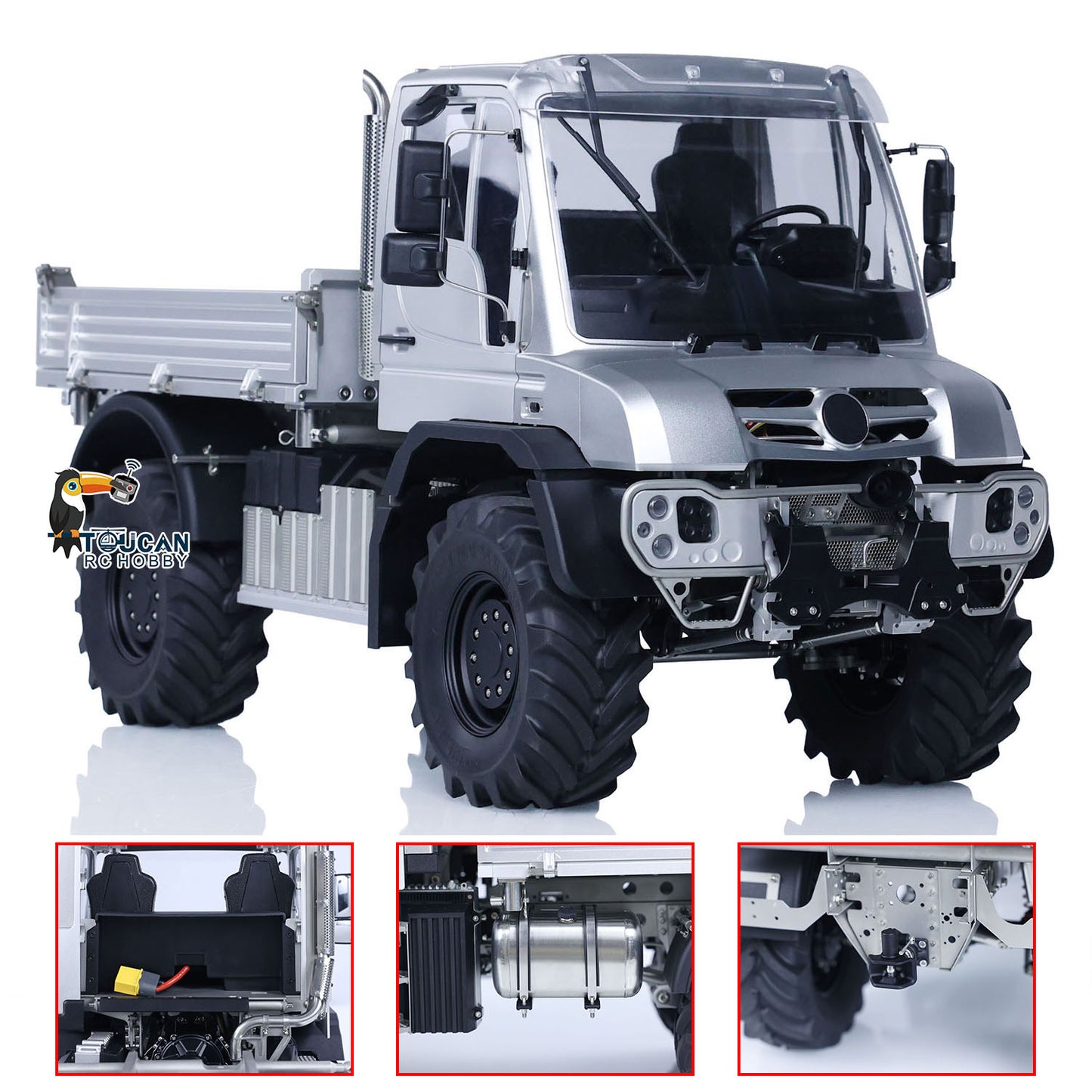 LikeRC U535 1/14 RC Off-road Vehicles 4X4 Radio Controlled Crawler Car Climbing Cars PNP Simulation Model Painted DIY Motor ESC Servo