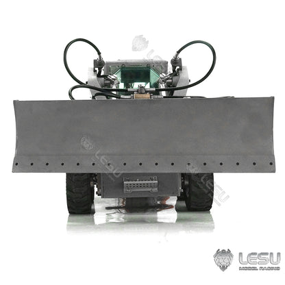 LESU 1/14 Scale Metal Assembled Aoue LT5 Skid-Steer Loader Radio Control Tracked Dozer Blade Openable Bucket Gripper Hay Clamp