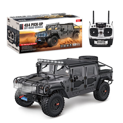 US STOCK HG 1/10 4x4 P415A RC Off-road Vehicle Radio Controlled Crawler Car Pick-up Sound Light Smoke Unit