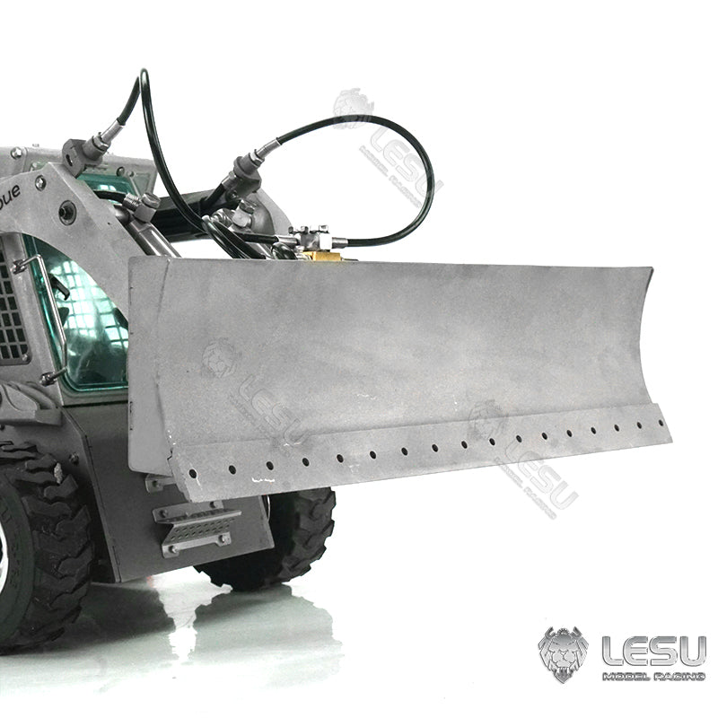 LESU Metal 1/14 Aoue LT5 Remote Controlled Hydraulic Loader Customized Assembled Painted Skid-Steer Ready To Run Vehicle Blade Sieve Bucket Hay Clamp Ripper