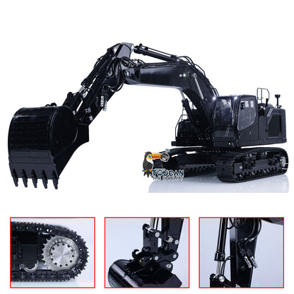 LESU 1/14 Aoue LR945 Metal Hydraulic RC Excavator Remote Controlled Digger Model Painted Assembled Optional Version PNP RTR