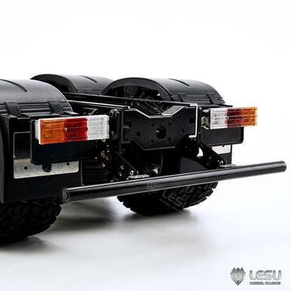 LESU Metal Rear Bumper Bar for 1/14 TAMIYA Tractor Truck Model Lorry Vehicle Car