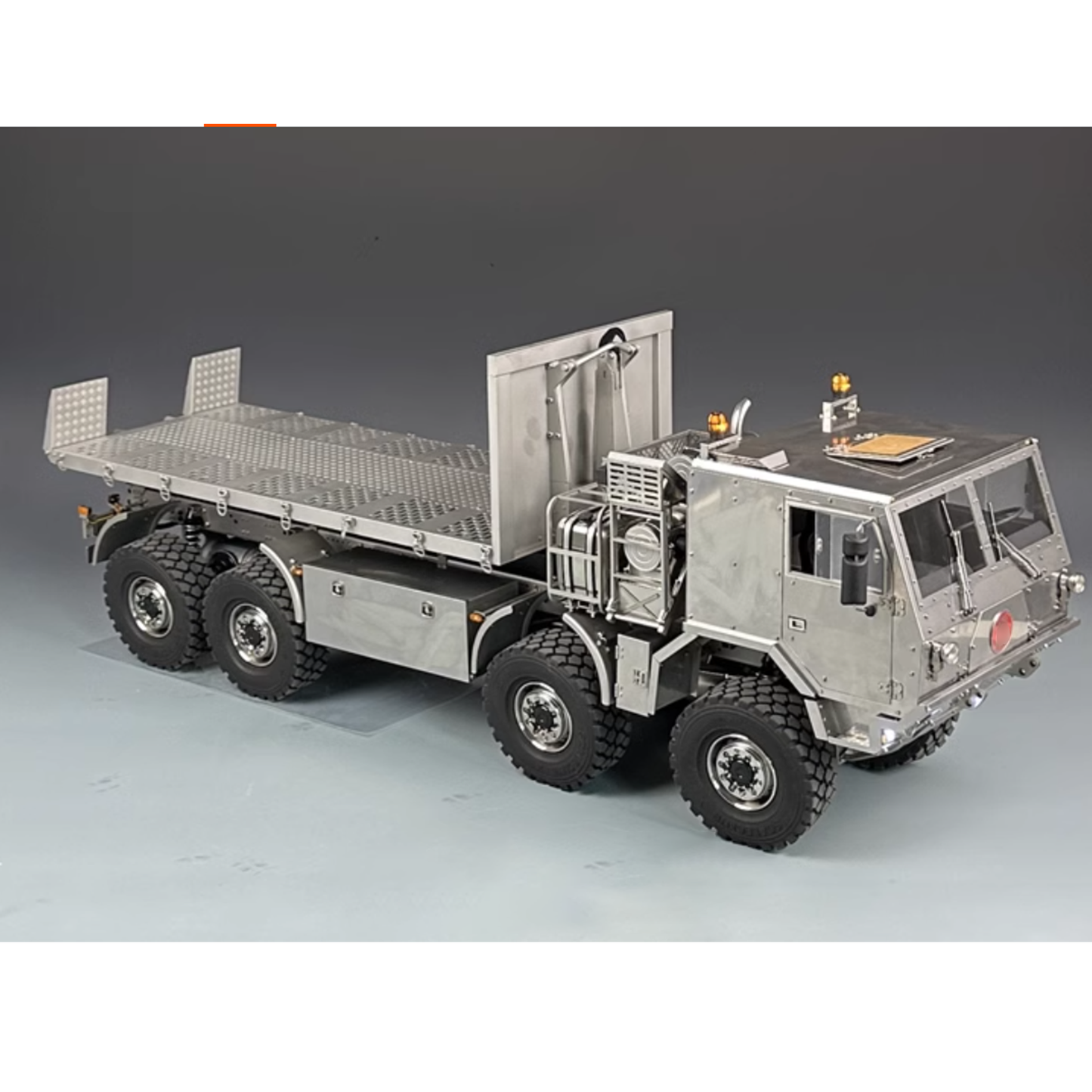 1/14 RC Off-road Truck T815 8*8 Crawler Lights Sounds 3 Speed Dumper 740mm*210mm*250mm Un-painted & Assembled