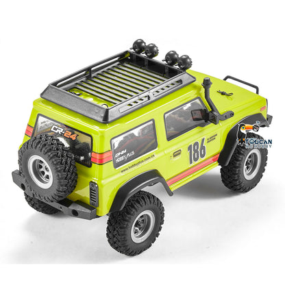 1:24 4WD 4x4 2.4Ghz RC Rock Crawler Car Mini Radio Controlled Climbing Off-road Vehicles ESC Servo Motor DIY Model