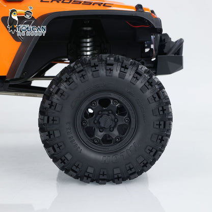 US STOCK 1:8 Scale CROSSRC EMO X4 RC 4x4 Off-road Climbing Truck Leopard Lights 2 Speed