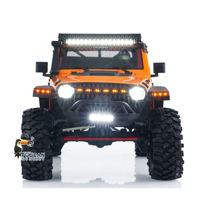 US STOCK 1:8 Scale CROSSRC EMO X4 RC 4x4 Off-road Climbing Truck Leopard Lights 2 Speed