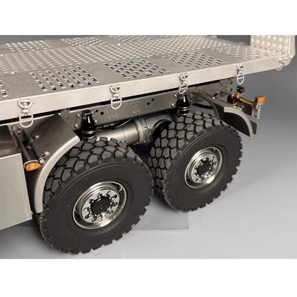 1/14 RC Off-road Truck T815 8*8 Crawler Lights Sounds 3 Speed Dumper 740mm*210mm*250mm Un-painted & Assembled