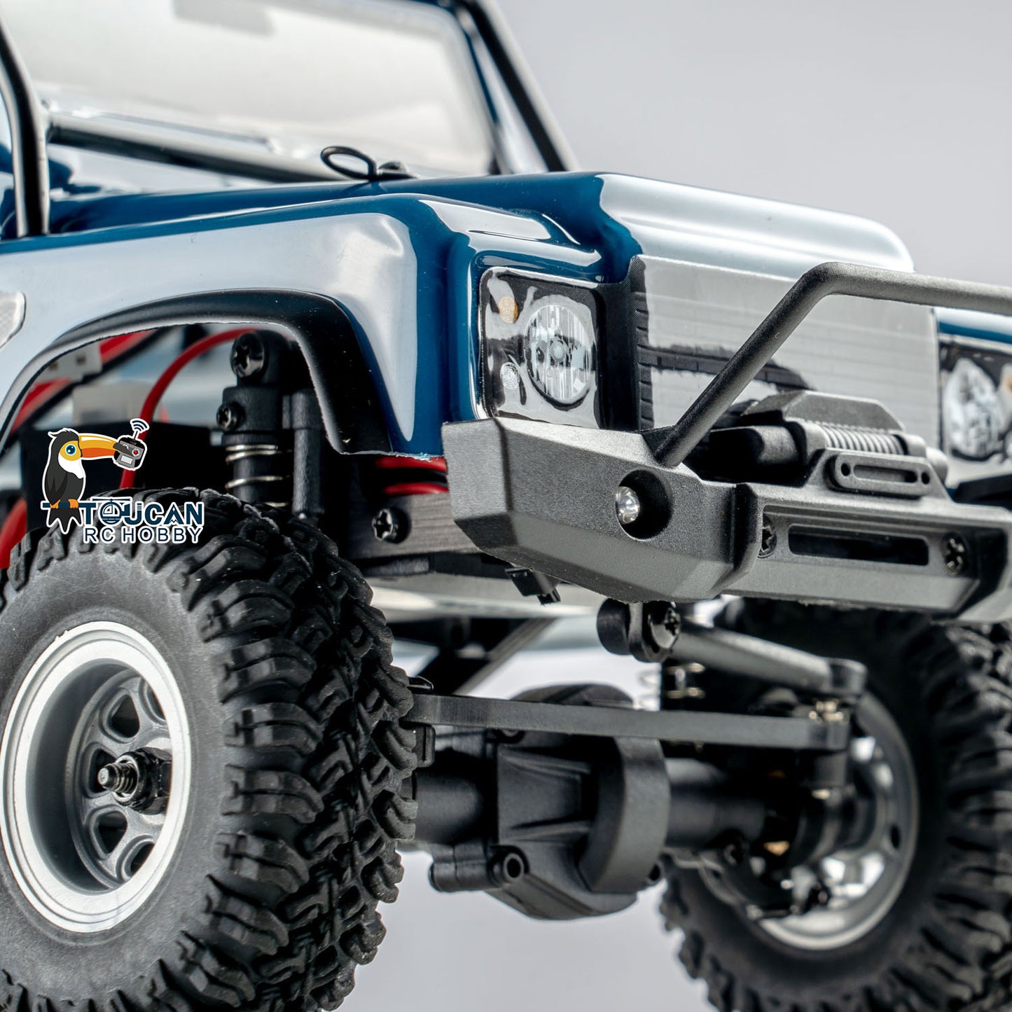 1:24 4x4 4WD RC Off-road Vehicles Mini Remote Control Climbing Crawler Car DIY Simulation Model ESC Servo Light System